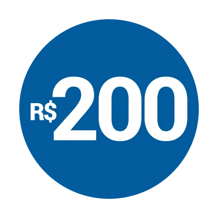 Imagem da campanha 200 reais no pix