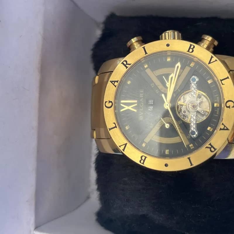 Imagem da campanha Relógio BVLGARI BANHADO A OURO 18 kilate