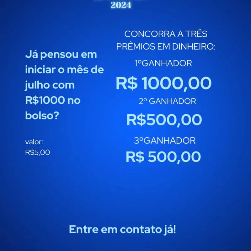 Imagem da campanha Rifa Gincana