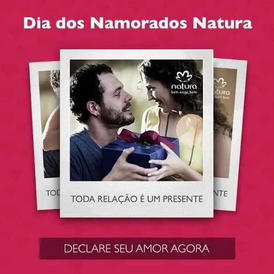 Imagem da campanha Vale Qualquer produto Natura a sua escolha!