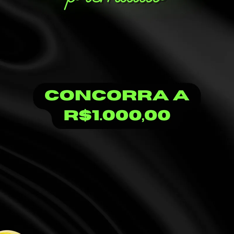Imagem da campanha 1Mil Reais no Pix!
