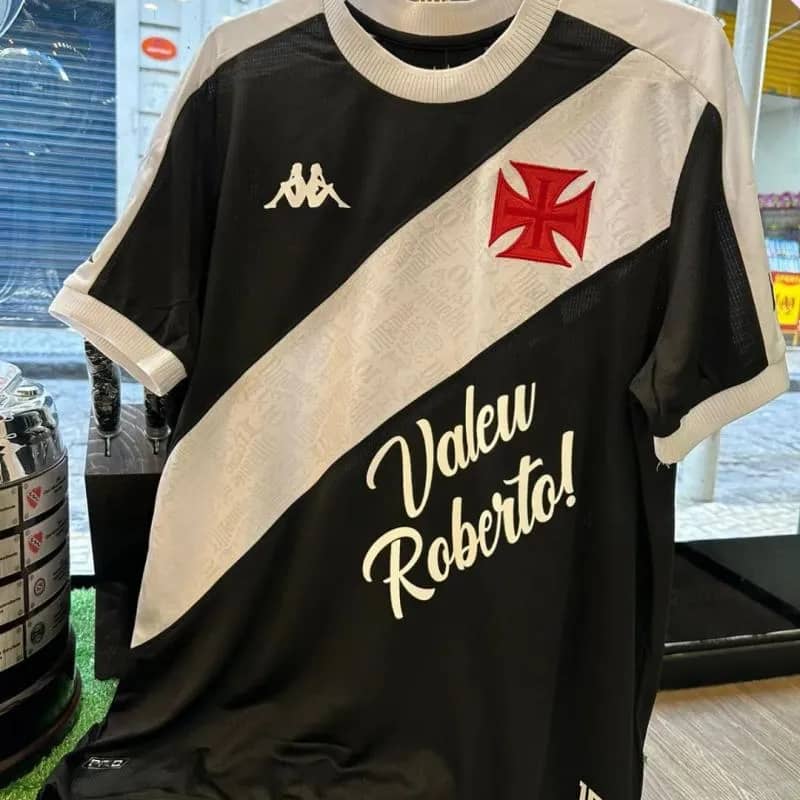 Imagem da campanha Blusa Vasco (Valeu Roberto)