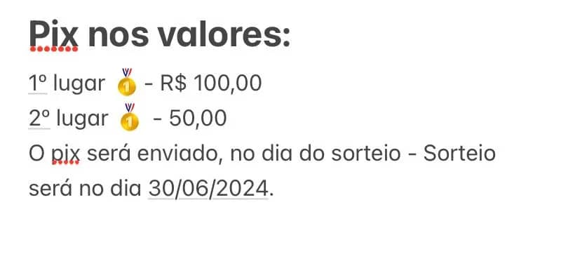 Imagem da campanha Chá Rifa