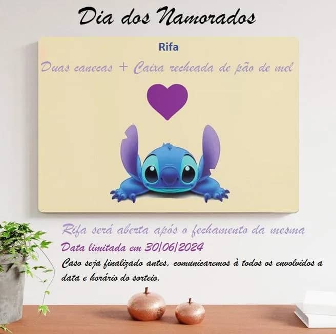 Imagem da campanha RIFA DIA DOS NAMORADOS