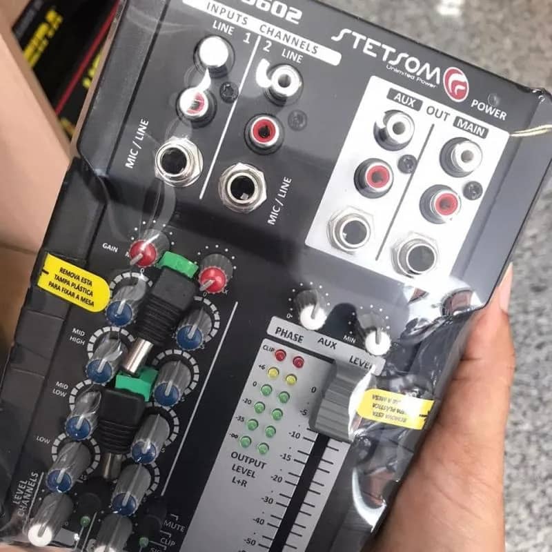 Imagem da campanha Vai ficar de fora dessa ? Mesa stetsom 0602 corneta eros e-405