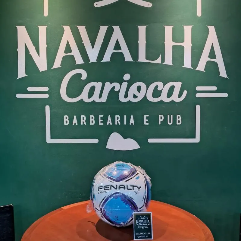 Imagem da campanha Rifa Bola Oficial do Campeonato Carioca 2024 + Corte de Cabelo