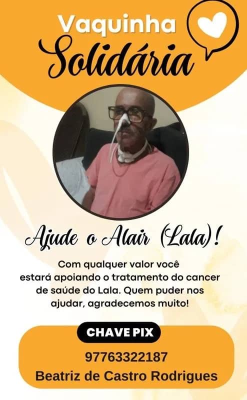 Imagem da campanha Tratamento de câncer de saúde do Lala