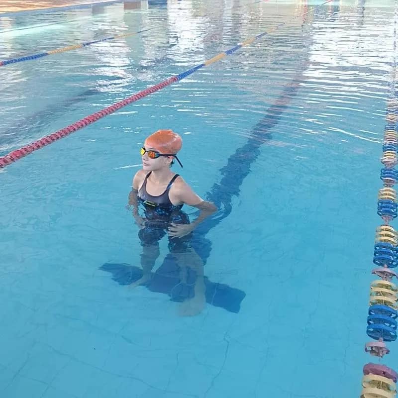 Imagem da campanha Despesas Campeonato de Natação de 2024. Atleta Ana Julia da Silva Scussiato.