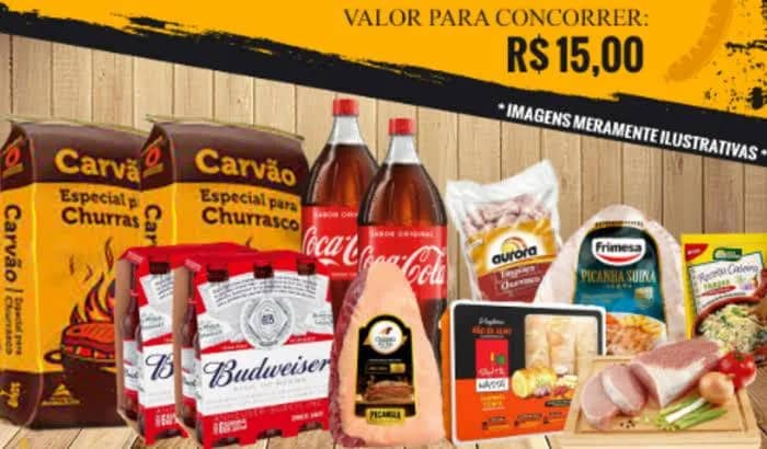 Imagem da campanha Rifa Kite churrasco