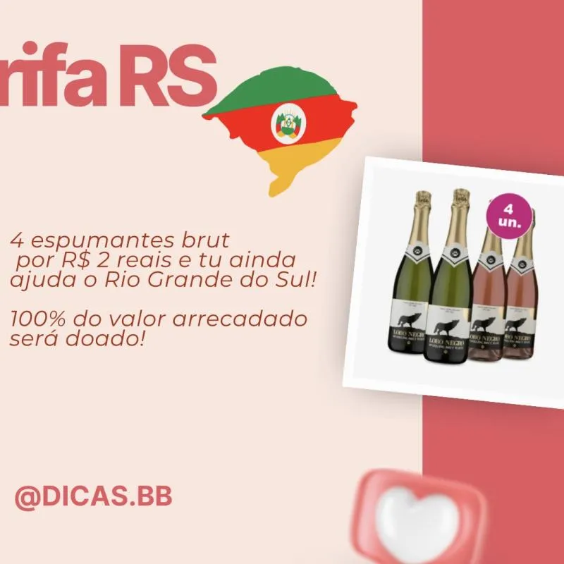 Imagem da campanha RIFA RS