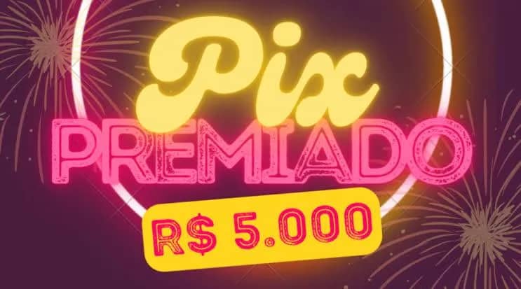 Imagem da campanha 5 mil no pix