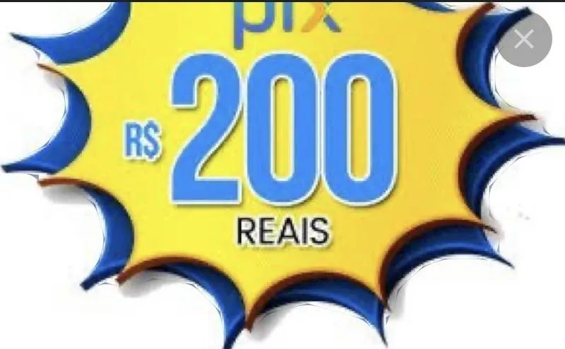 Imagem da campanha Rifa com o Prêmio de 200 REAIS no Pix ou na mão.