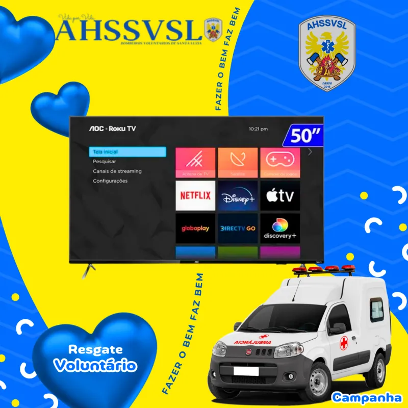 Imagem da campanha Compra de Ambulância para Associação Voluntária