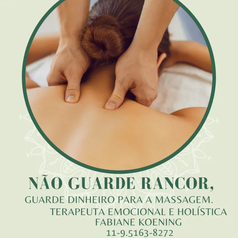 Imagem da campanha Massagem BioEnergética