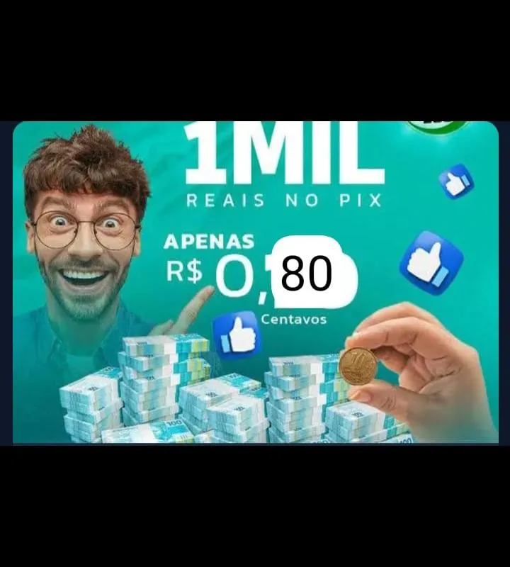 Imagem da campanha 1000 no pix