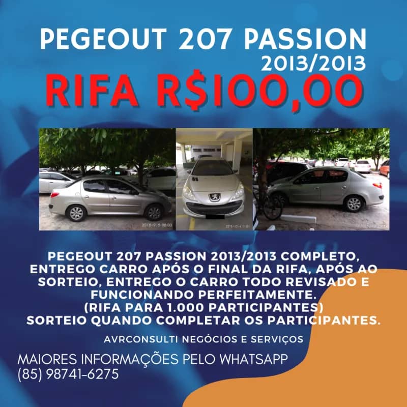 Imagem da campanha RIFA PARA RIO GRANDE DO SUL