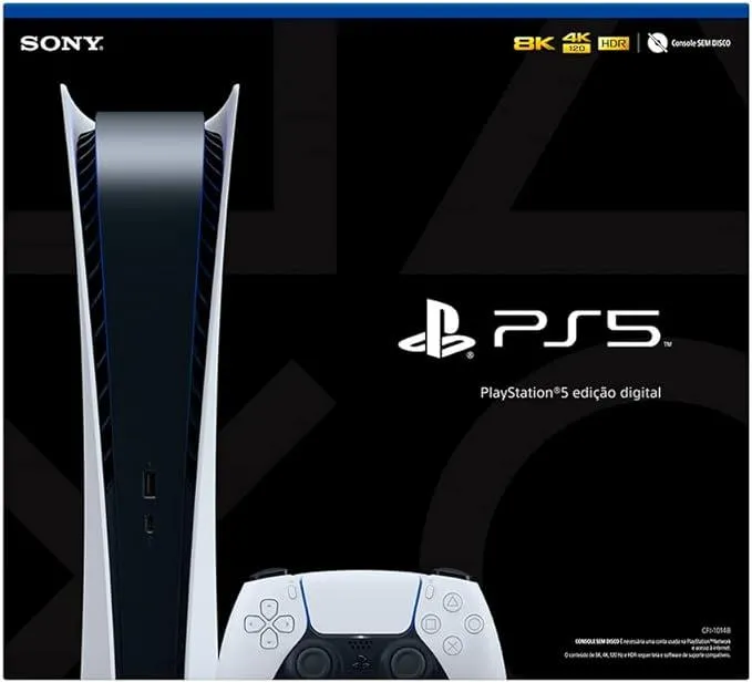Imagem da campanha PlayStation®5 Edição Digital OU 3K NO PIX
