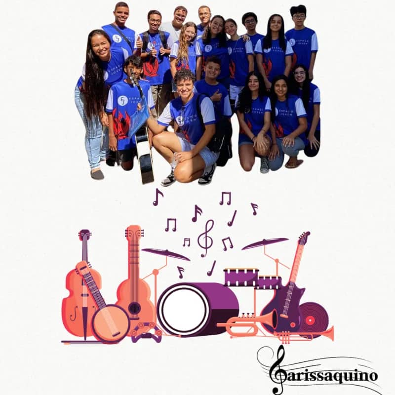 Imagem da campanha Doe Instrumentos Doe Sonhos