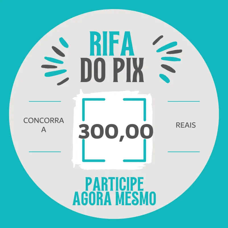 Imagem da campanha RIFA SOLIDADARIA