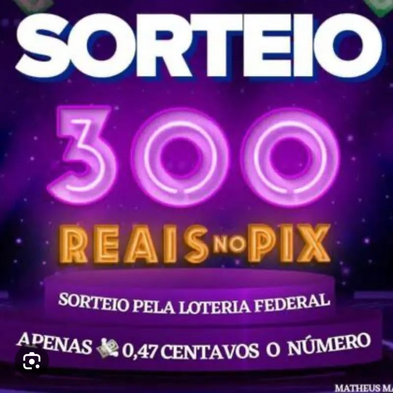 Imagem da campanha 300 no pix