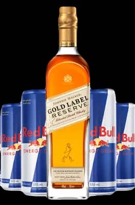Imagem da campanha Combo Gold Label + 4 Redbull