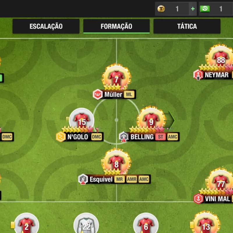 Imagem da campanha Conta Top Eleven