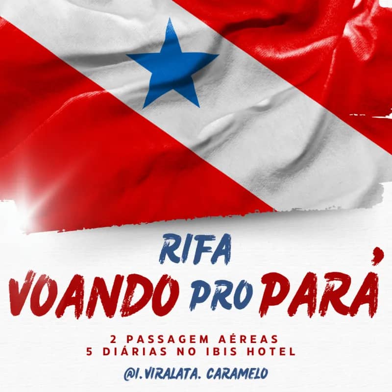 Imagem da campanha Voando pro Pará