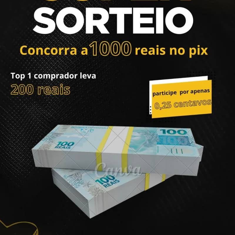 Imagem da campanha Rifa 1.000 reais