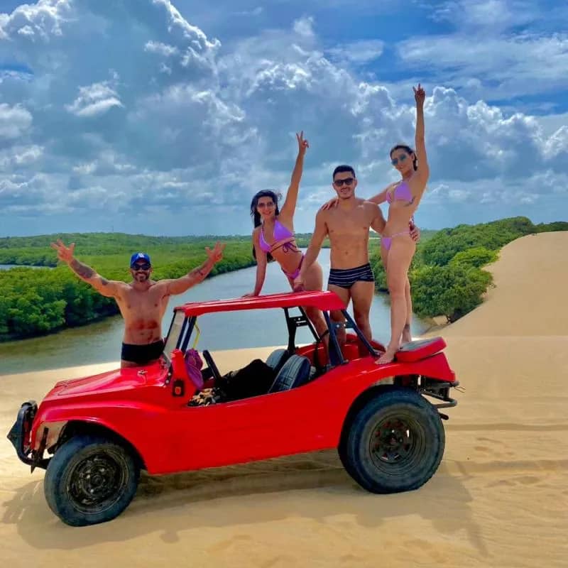 Imagem da campanha Dois Passeios de buggy, completos ,em Icaraizinho de Amontada (Moitas e Caetanos)Ou 1 Mil reias no pix na hora .