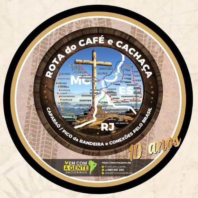 Imagem da campanha Apoio plano de sinalizacao da Rota do Café e Cachaça