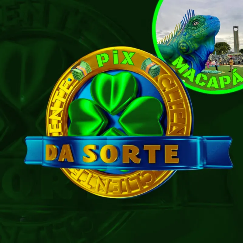 Imagem da campanha Pix da sorte