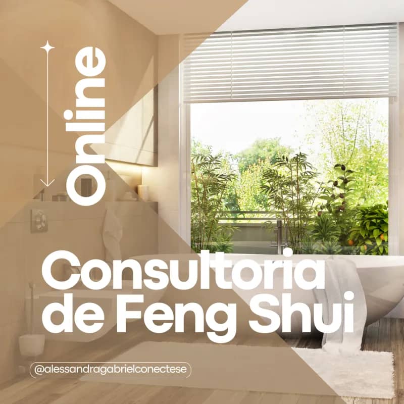 Imagem da campanha 1 consultoria de Feng shui online