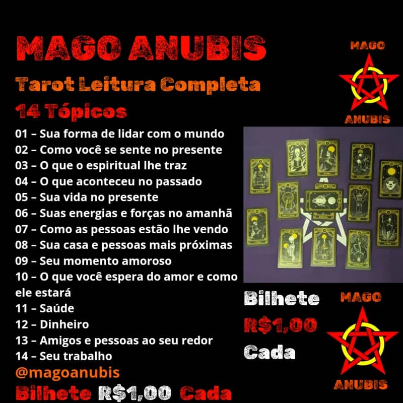 Imagem da campanha Tarot Leitura Completa