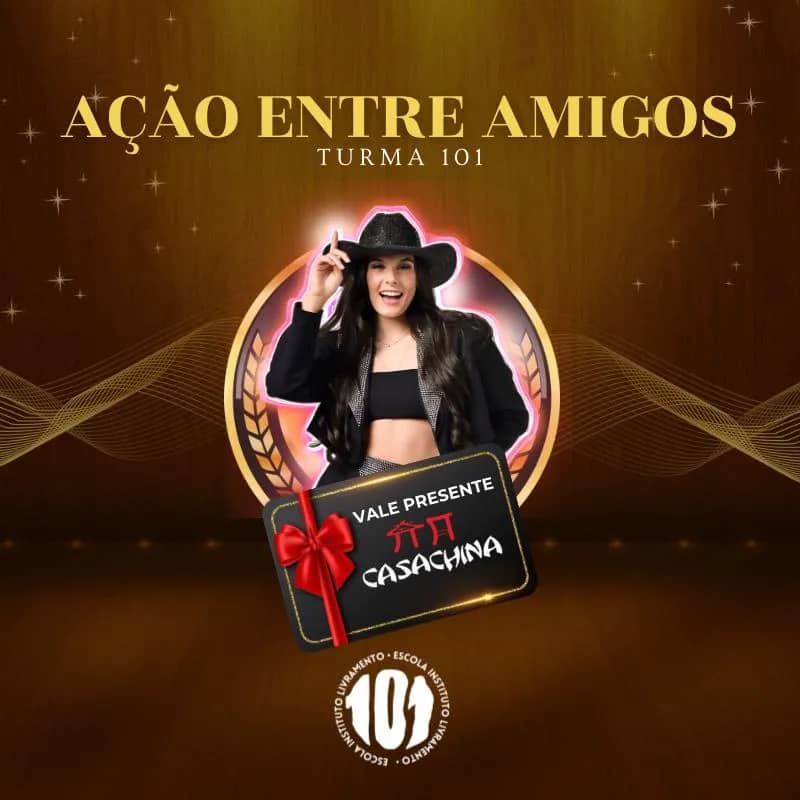 Imagem da campanha Ação Entre Amigos | Turma 101 IL