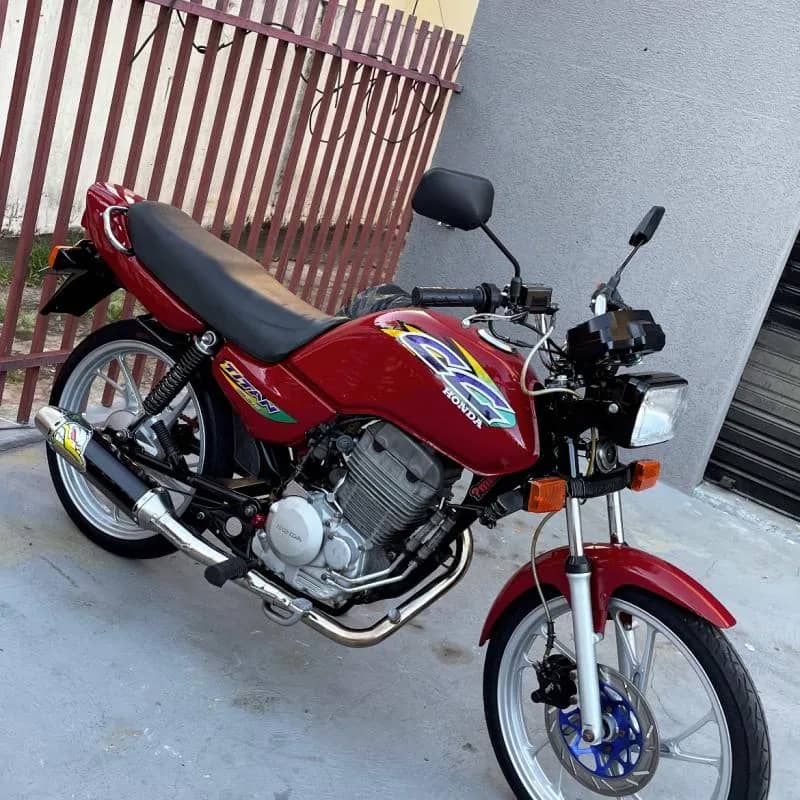 Imagem da campanha CG99 com motor de TW