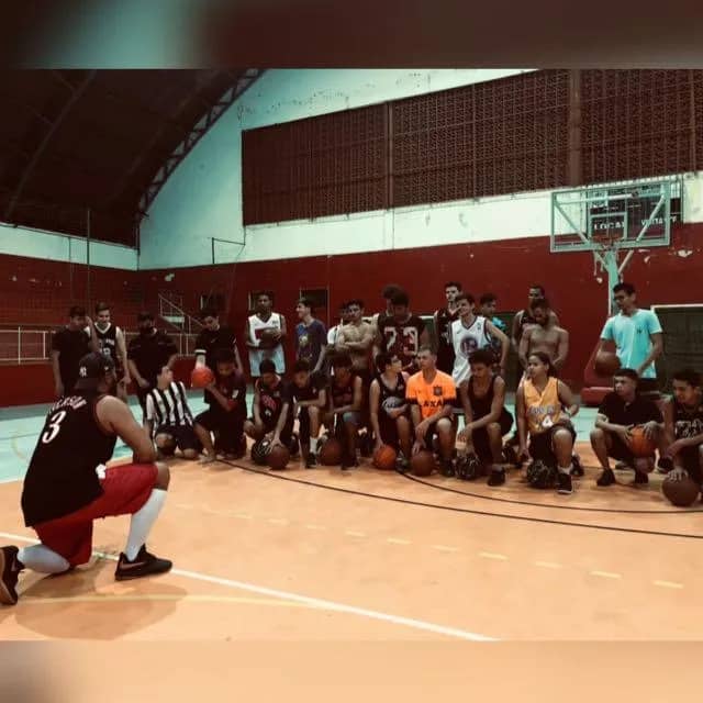 Imagem da campanha UAB- Basket pra Vida- Projeto social