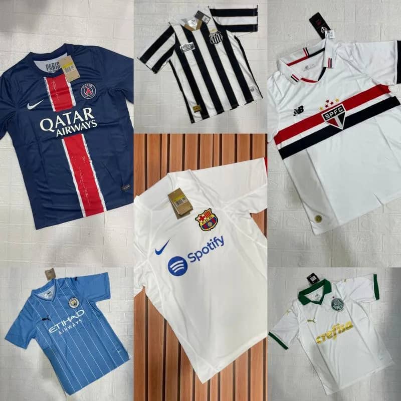 Imagem da campanha 5 camises de time