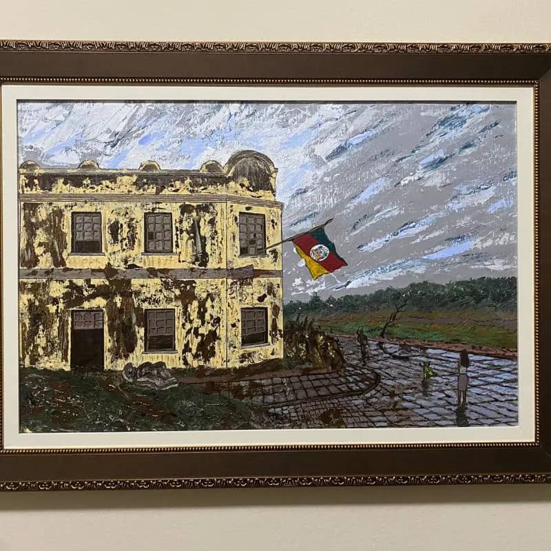 Imagem da campanha Participe por apenas R$ 20,00 🔥 Sorteio de Quadro para Ajudar Famílias Atingidas pelas Enchentes no RS