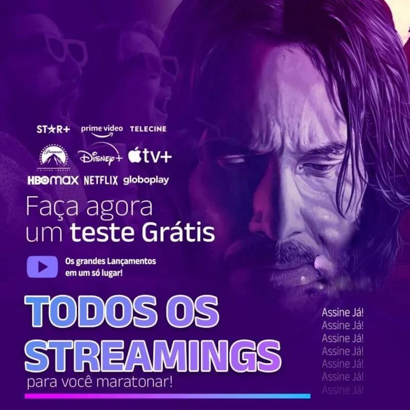 Imagem da campanha Concorra a 1 ano de IPTV