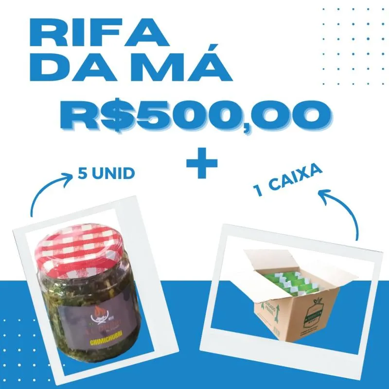 Imagem da campanha Rifa da Má