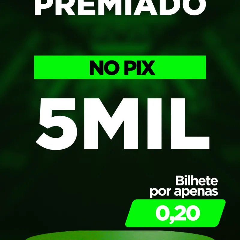 Imagem da campanha 5.000 no PIX
