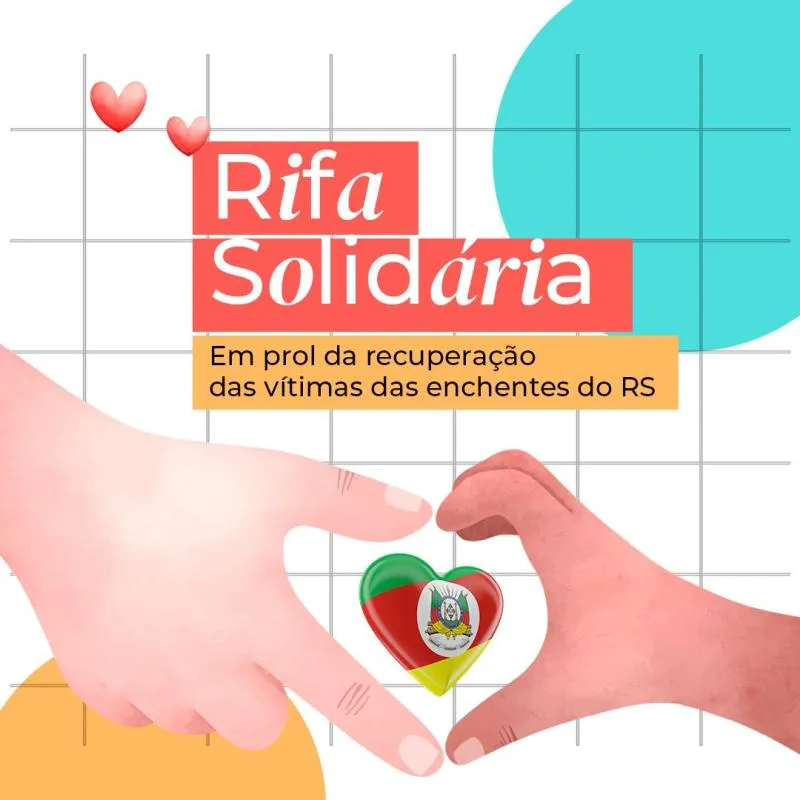 Imagem da campanha Rifa Solidária Dia dos Namorados
