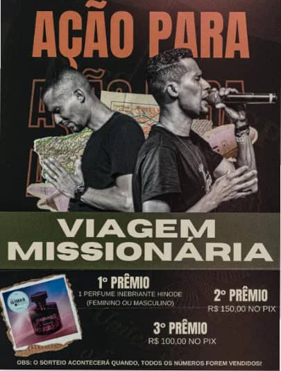 Imagem da campanha Ação Missionária