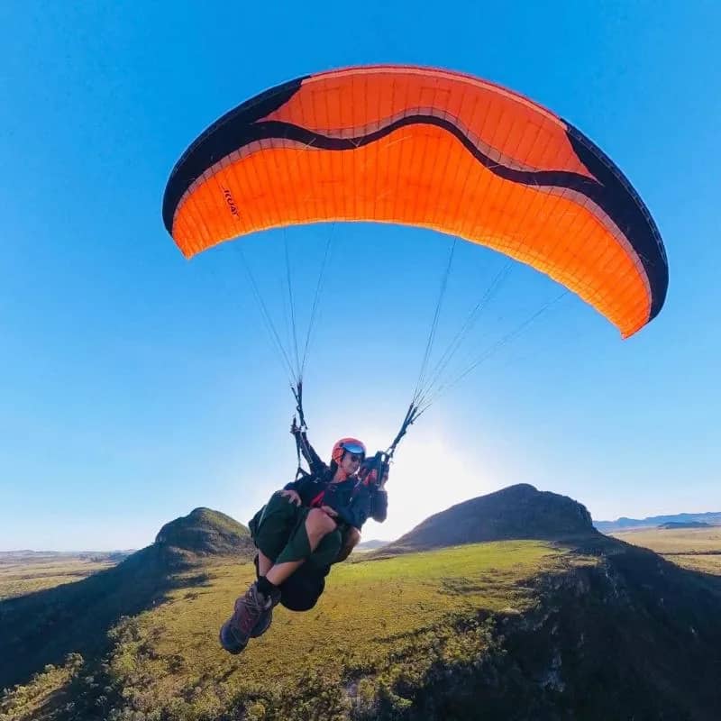 Imagem da campanha VOO DUPLO DE PARAPENTE NA CHAPADA OU R$ 800,00 NO PIX