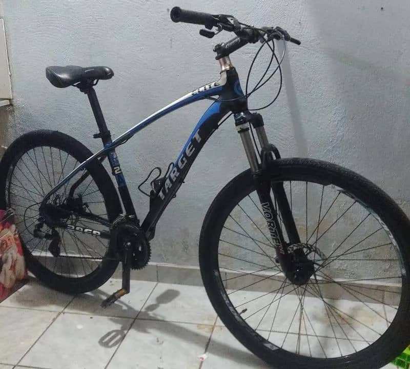 Imagem da campanha Rifa de uma bike usada em bom estado