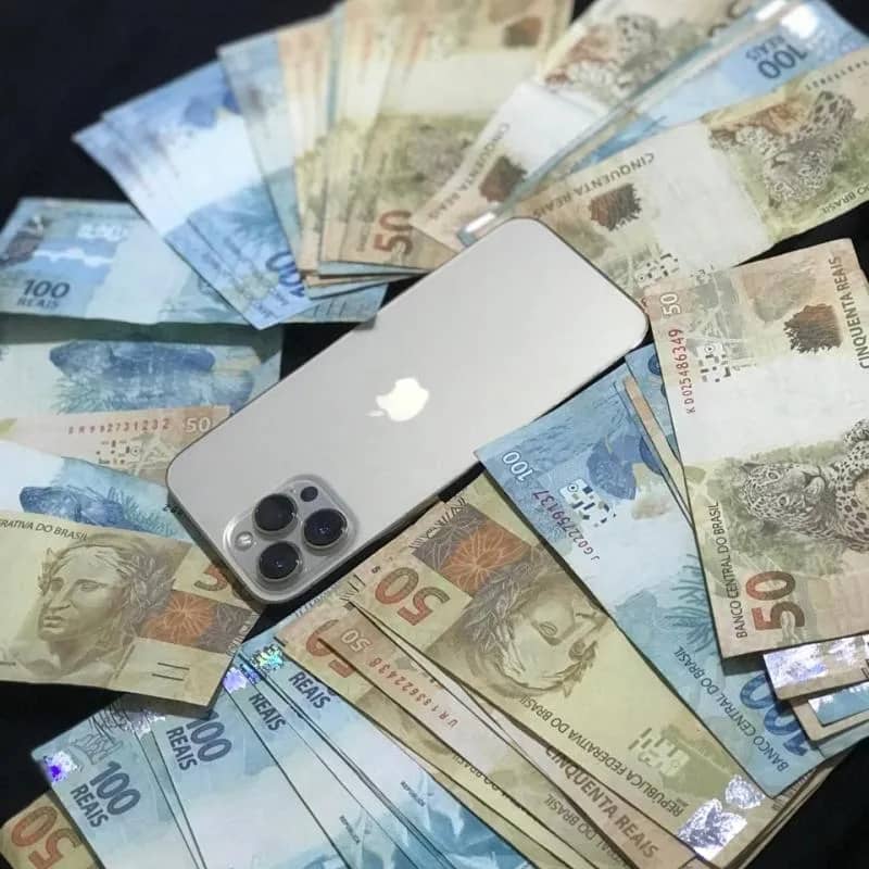 Imagem da campanha iPhone 13 Pro Max ou R$5000 no Pix