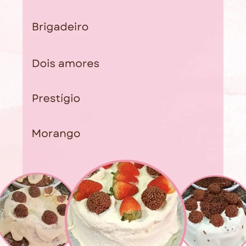 Imagem da campanha Dois Bolos vulcão +50 reais em prêmio ✨