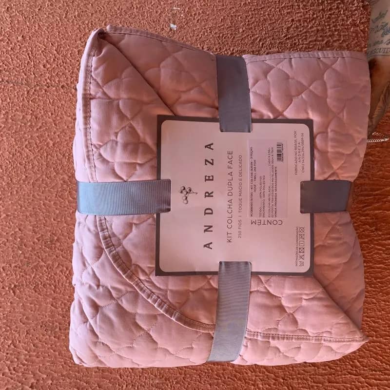 Imagem da campanha Kit colcha dupla Face Queen 3 peças