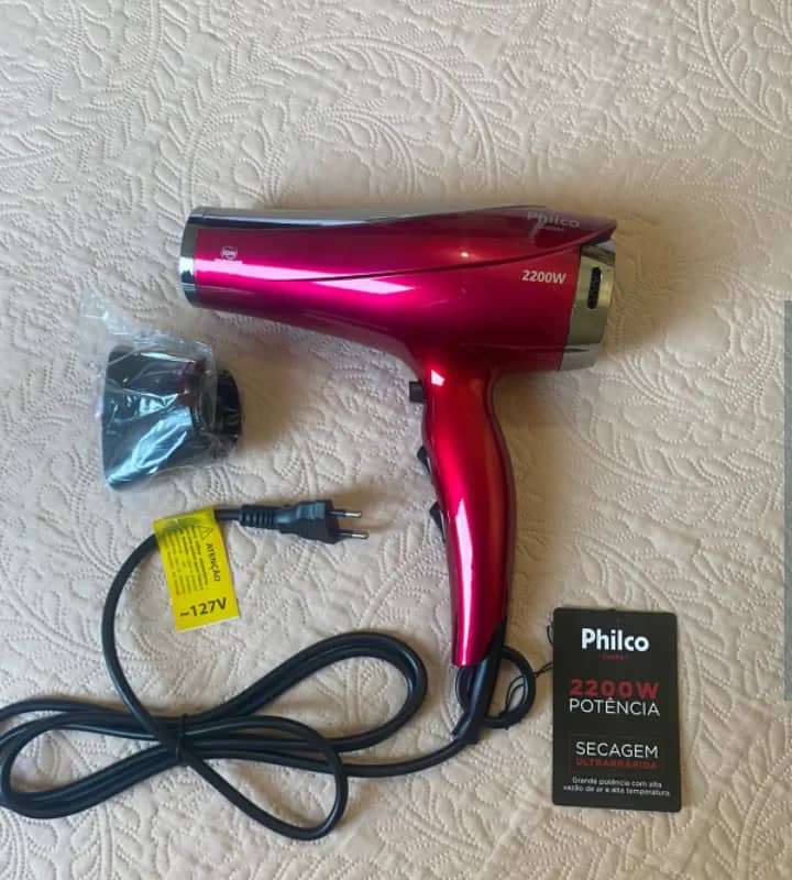 Imagem da campanha Secador de Cabelo 2200w com 3 temperaturas