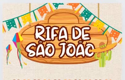 Imagem da campanha Rifa De São João